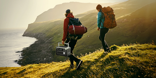 Oukitel BP2000 Portable Power Station 2048Wh Solar Generator Home Backup Van Life Camping Emergency Battery