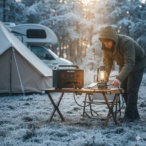 Pecron E300LFP Portable Power Station | 600W 288Wh LiFePO4 – Ultra-Fast Charging